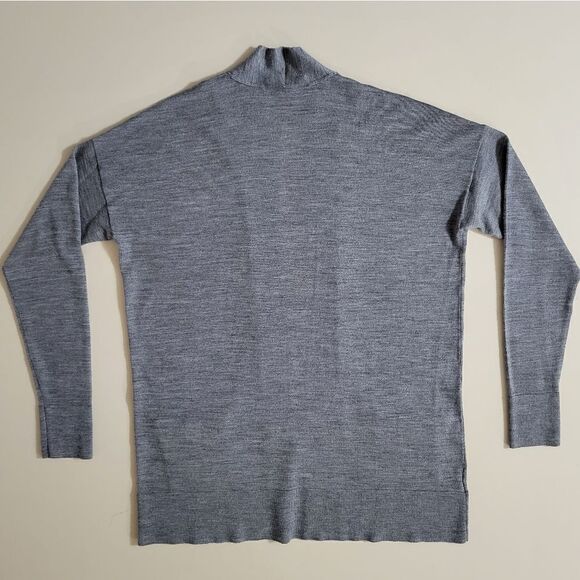 Ann Taylor LOFT Gray Open Cardigan Sweater - Picture 13 of 13